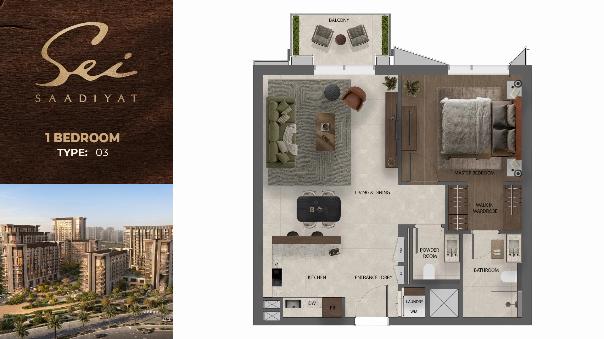 1 BR